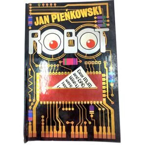 Vintage Robot Pop Up Book 1981 Jan Pienkowski Retro Pop Up Art Collectible‎